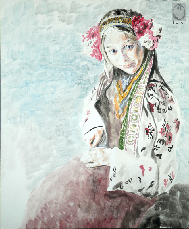 oil on canvas - olio su tela di Piro